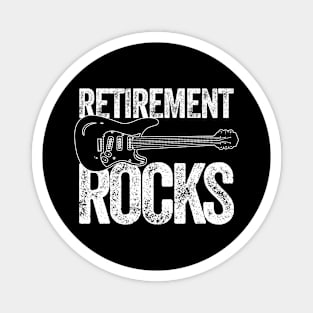 Guitar Guitarist Retirement Magnet